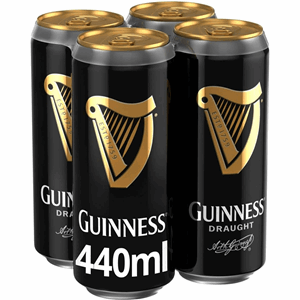 Guinness Draught in a Can 4x440ml
