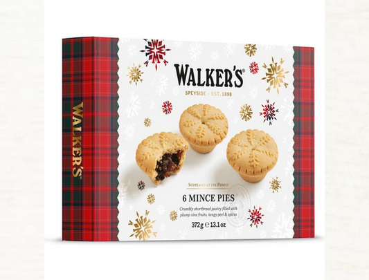 Walker's Luxury Mince Pies 372g