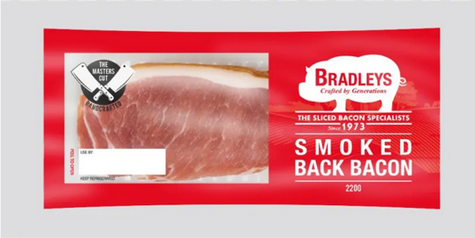 Bradleys Smoked Back Bacon 400g